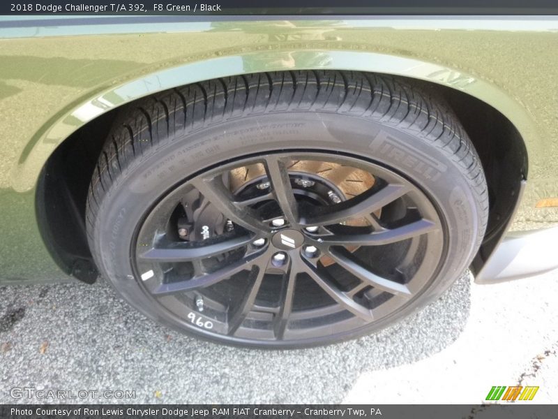 F8 Green / Black 2018 Dodge Challenger T/A 392