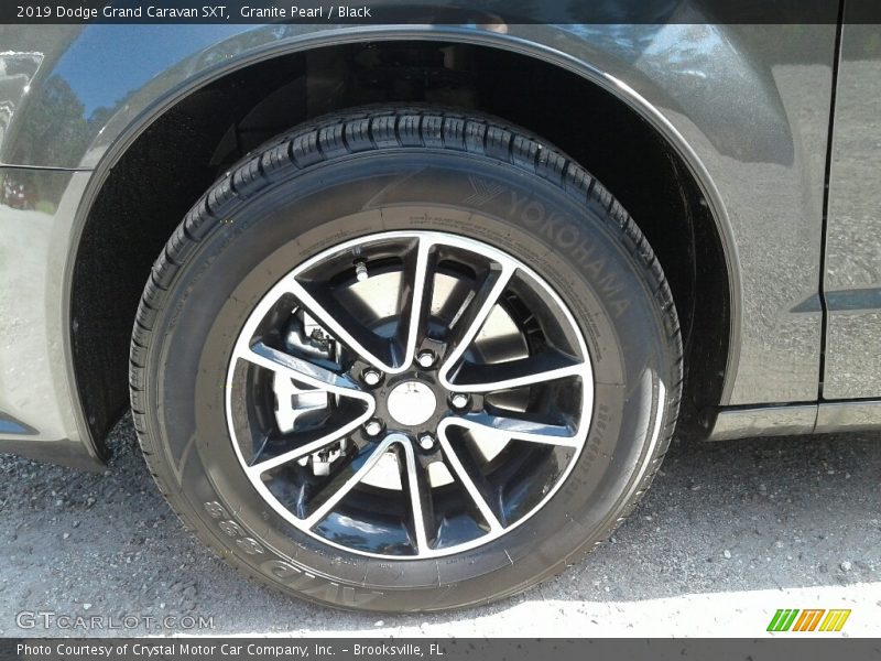 Granite Pearl / Black 2019 Dodge Grand Caravan SXT