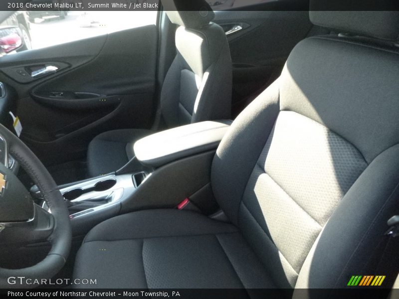 Summit White / Jet Black 2018 Chevrolet Malibu LT