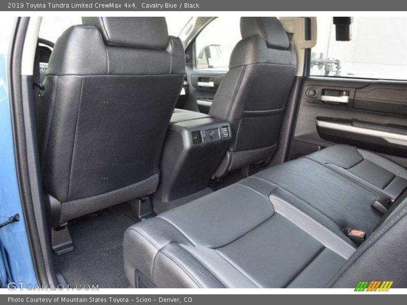 Rear Seat of 2019 Tundra Limited CrewMax 4x4