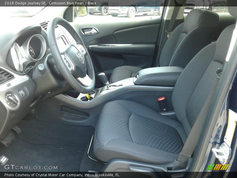 Contusion Blue Pearl / Black 2018 Dodge Journey SE