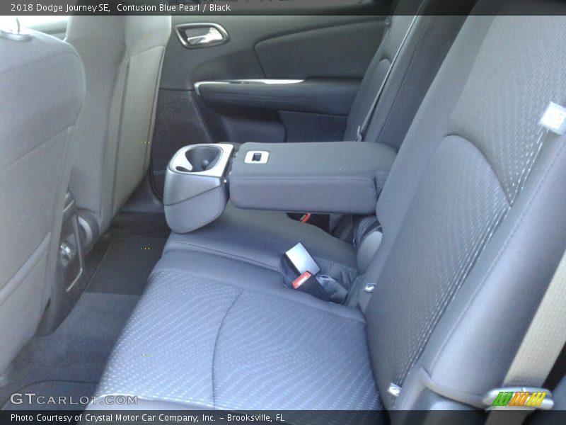 Contusion Blue Pearl / Black 2018 Dodge Journey SE