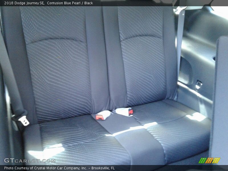 Contusion Blue Pearl / Black 2018 Dodge Journey SE