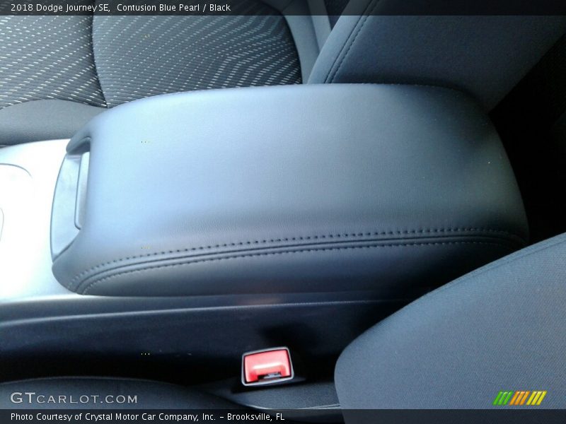 Contusion Blue Pearl / Black 2018 Dodge Journey SE