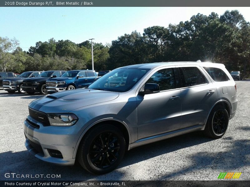 Billet Metallic / Black 2018 Dodge Durango R/T