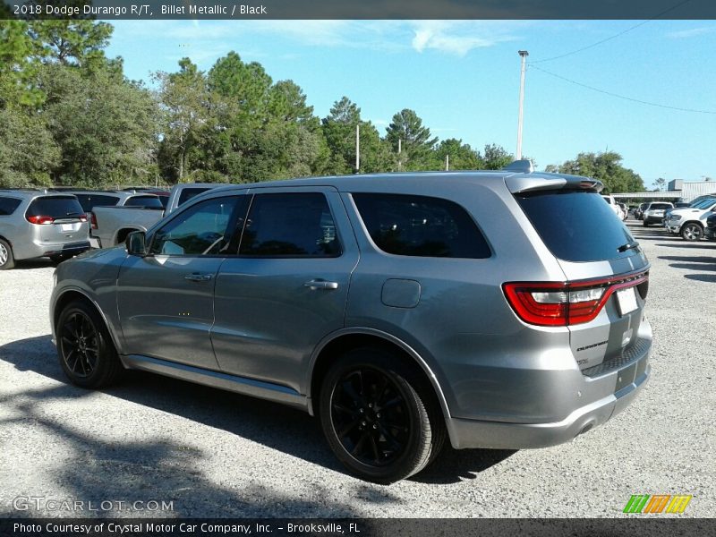Billet Metallic / Black 2018 Dodge Durango R/T
