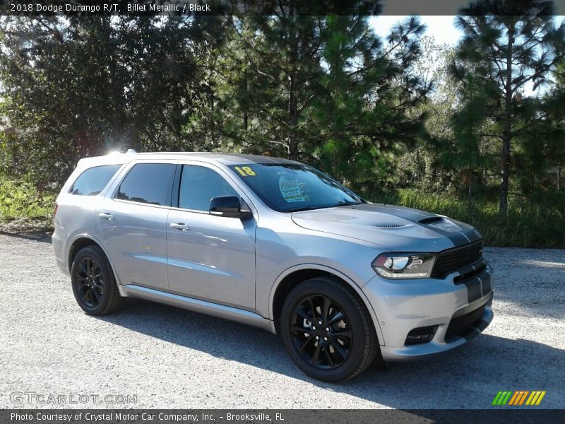 Billet Metallic / Black 2018 Dodge Durango R/T