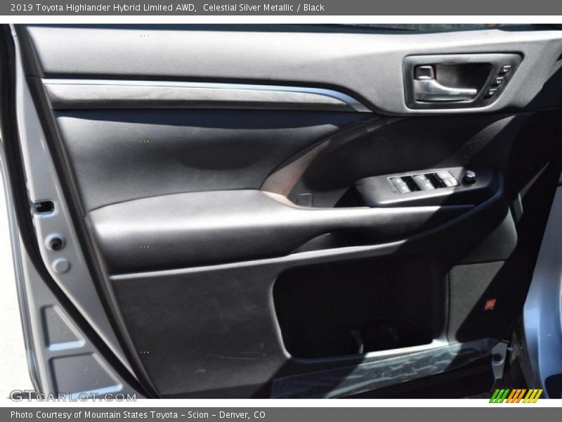 Celestial Silver Metallic / Black 2019 Toyota Highlander Hybrid Limited AWD