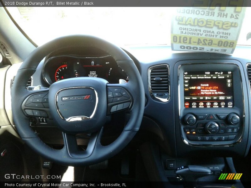 Billet Metallic / Black 2018 Dodge Durango R/T