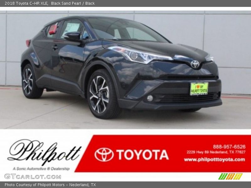 Black Sand Pearl / Black 2018 Toyota C-HR XLE