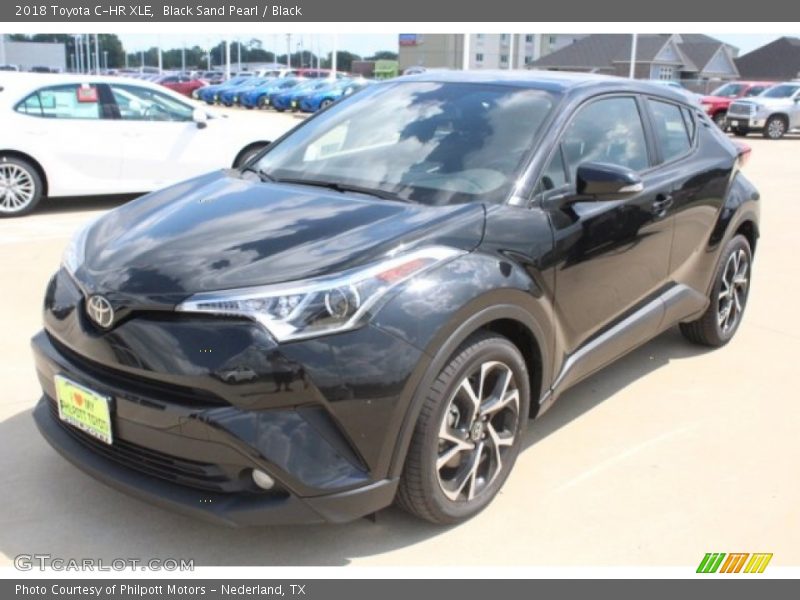 Black Sand Pearl / Black 2018 Toyota C-HR XLE