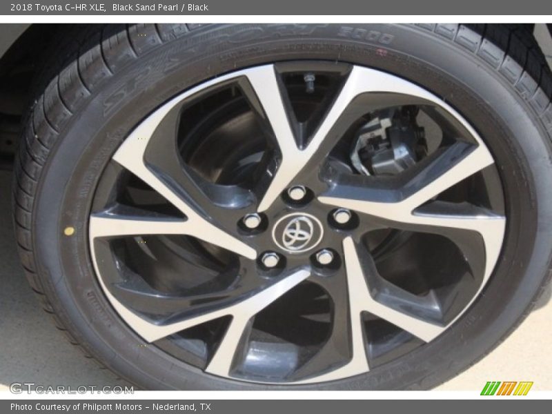 Black Sand Pearl / Black 2018 Toyota C-HR XLE