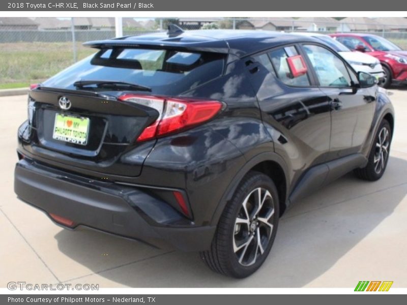 Black Sand Pearl / Black 2018 Toyota C-HR XLE