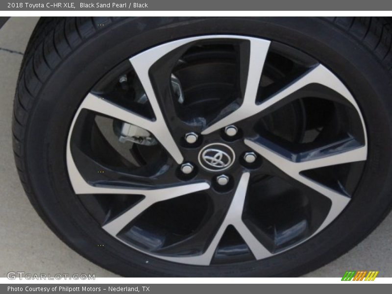 Black Sand Pearl / Black 2018 Toyota C-HR XLE