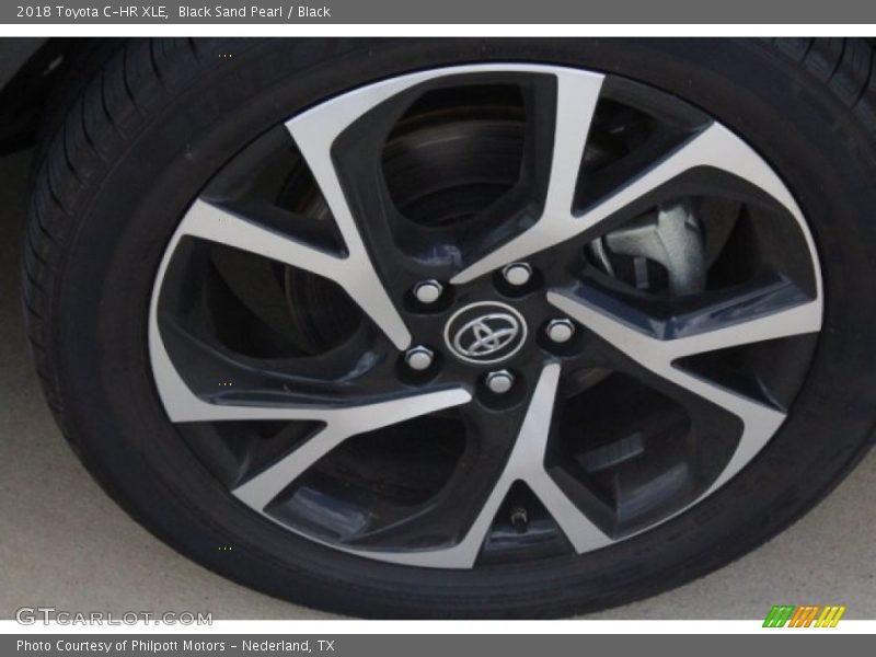 Black Sand Pearl / Black 2018 Toyota C-HR XLE