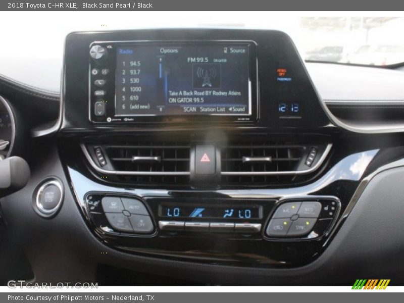 Black Sand Pearl / Black 2018 Toyota C-HR XLE