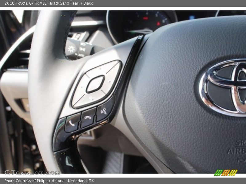 Black Sand Pearl / Black 2018 Toyota C-HR XLE