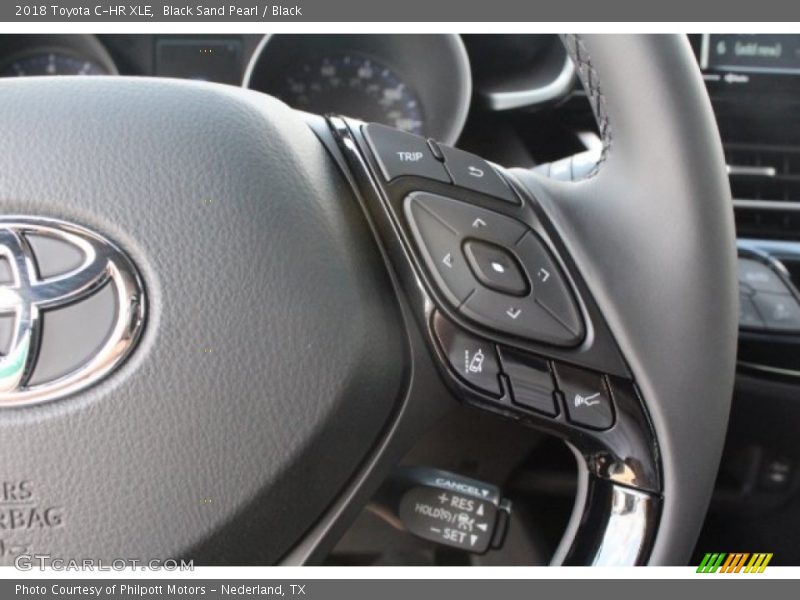 Black Sand Pearl / Black 2018 Toyota C-HR XLE