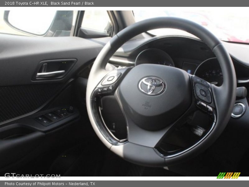 Black Sand Pearl / Black 2018 Toyota C-HR XLE