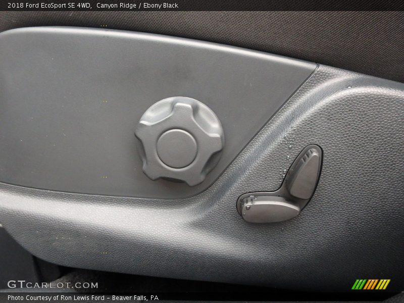 Canyon Ridge / Ebony Black 2018 Ford EcoSport SE 4WD