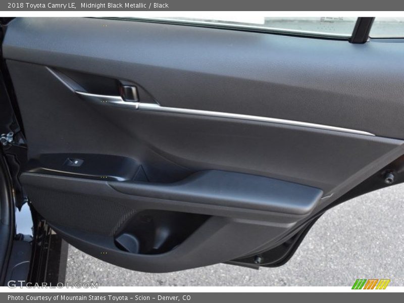 Midnight Black Metallic / Black 2018 Toyota Camry LE