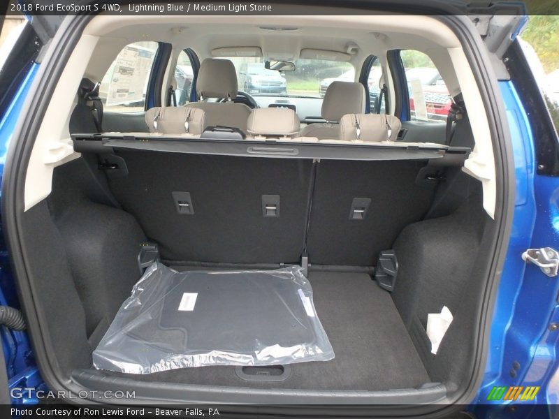 Lightning Blue / Medium Light Stone 2018 Ford EcoSport S 4WD