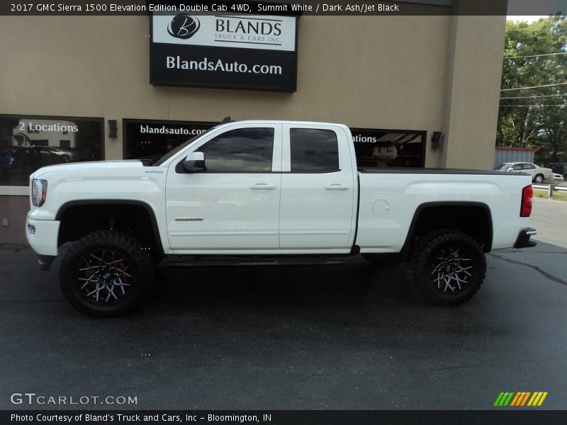 Summit White / Dark Ash/Jet Black 2017 GMC Sierra 1500 Elevation Edition Double Cab 4WD