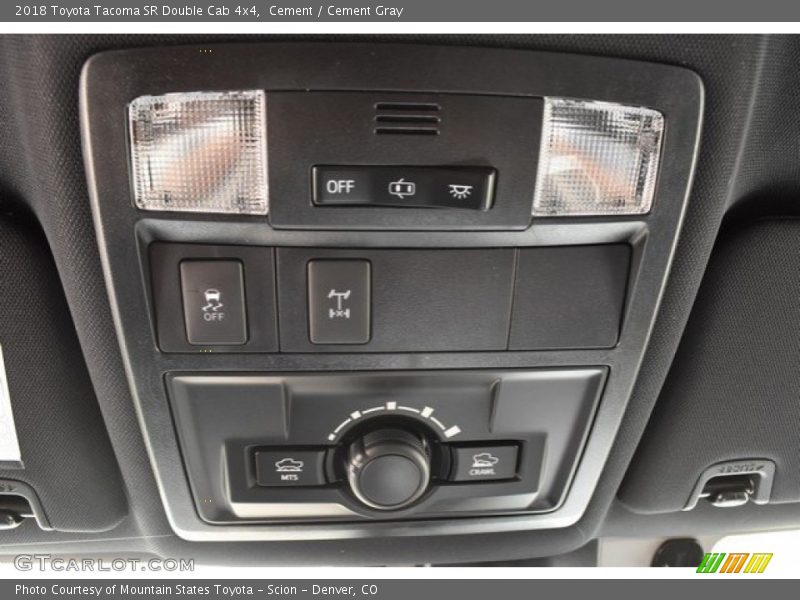 Cement / Cement Gray 2018 Toyota Tacoma SR Double Cab 4x4