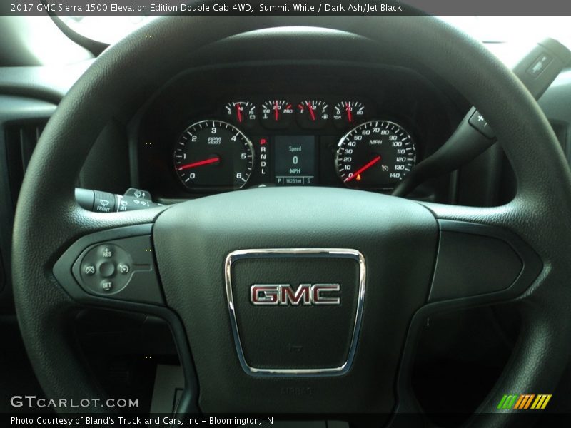 Summit White / Dark Ash/Jet Black 2017 GMC Sierra 1500 Elevation Edition Double Cab 4WD