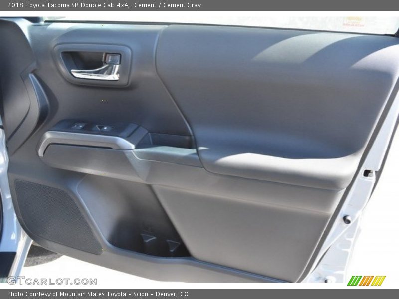 Cement / Cement Gray 2018 Toyota Tacoma SR Double Cab 4x4