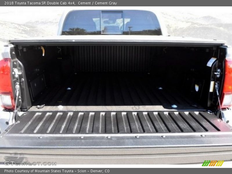 Cement / Cement Gray 2018 Toyota Tacoma SR Double Cab 4x4