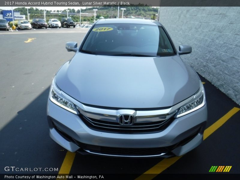 Lunar Silver Metallic / Black 2017 Honda Accord Hybrid Touring Sedan