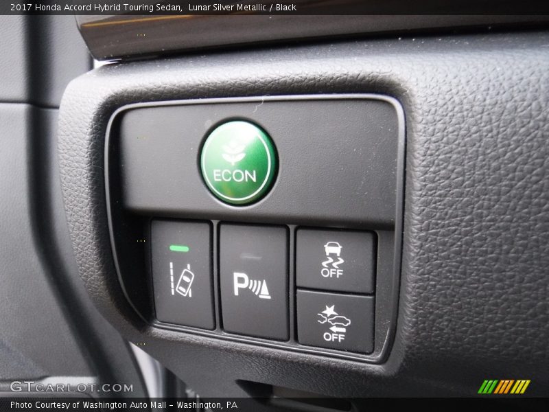 Lunar Silver Metallic / Black 2017 Honda Accord Hybrid Touring Sedan