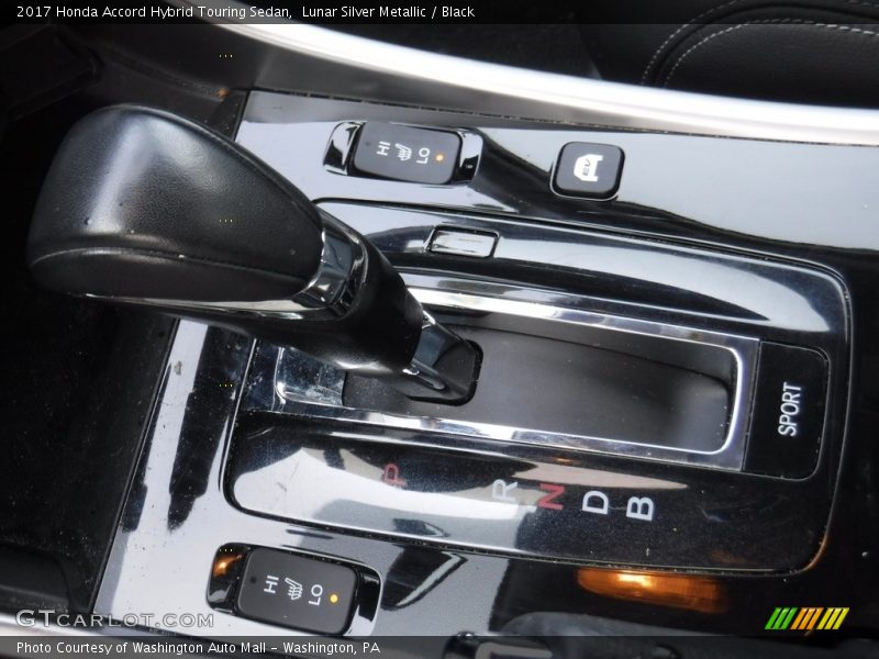 Lunar Silver Metallic / Black 2017 Honda Accord Hybrid Touring Sedan