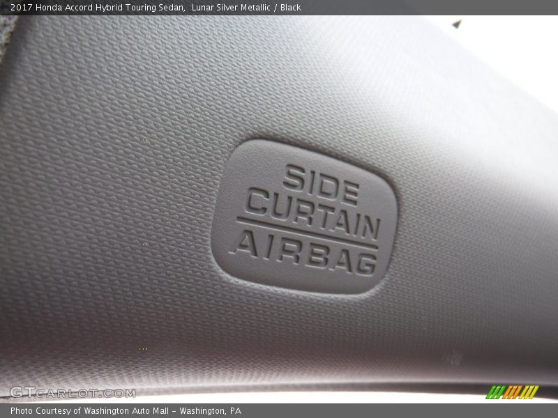 Lunar Silver Metallic / Black 2017 Honda Accord Hybrid Touring Sedan