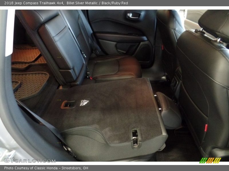 Billet Silver Metallic / Black/Ruby Red 2018 Jeep Compass Trailhawk 4x4