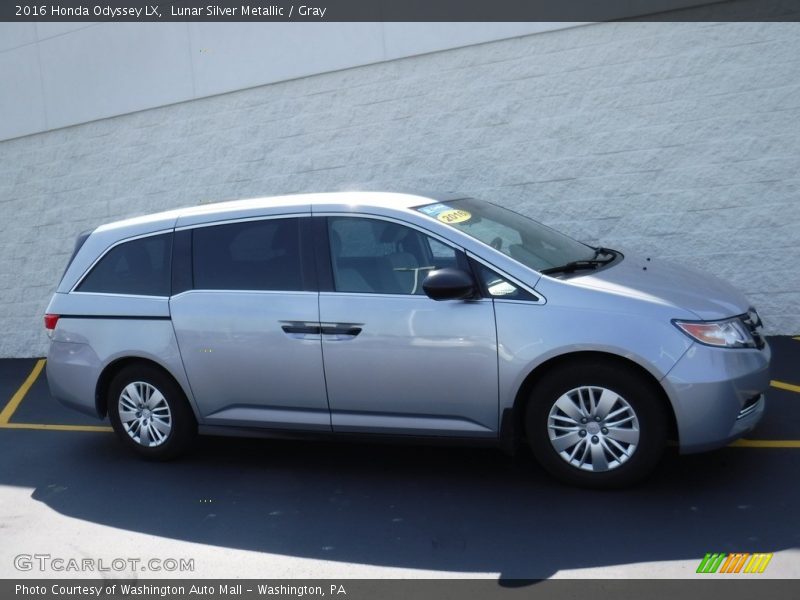 Lunar Silver Metallic / Gray 2016 Honda Odyssey LX