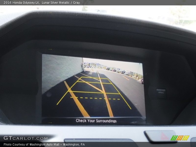 Lunar Silver Metallic / Gray 2016 Honda Odyssey LX