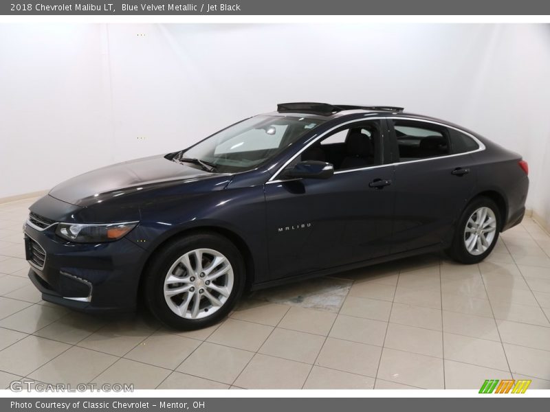 Blue Velvet Metallic / Jet Black 2018 Chevrolet Malibu LT
