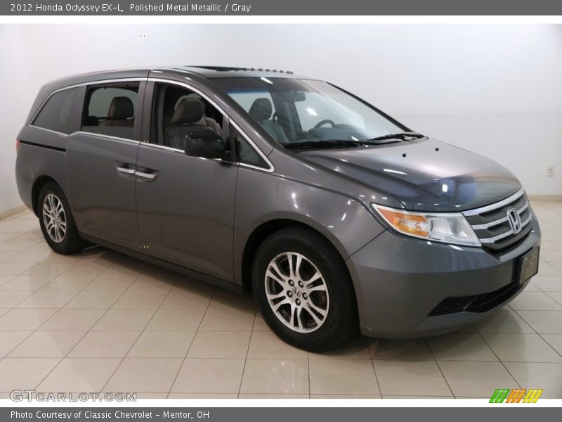 Polished Metal Metallic / Gray 2012 Honda Odyssey EX-L