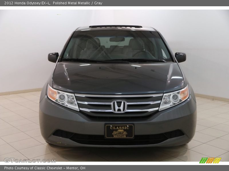 Polished Metal Metallic / Gray 2012 Honda Odyssey EX-L