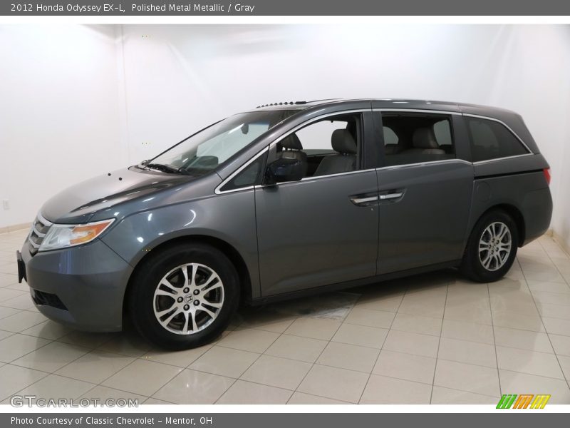 Polished Metal Metallic / Gray 2012 Honda Odyssey EX-L