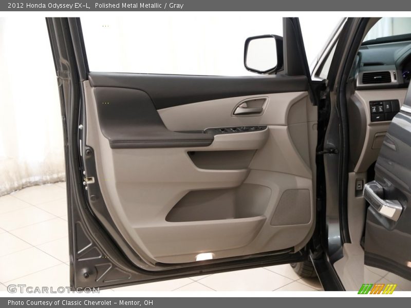 Polished Metal Metallic / Gray 2012 Honda Odyssey EX-L