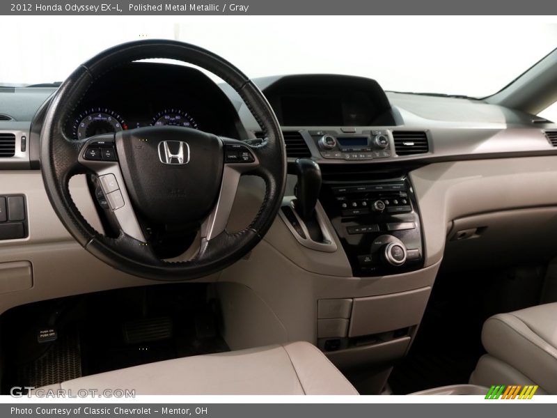 Polished Metal Metallic / Gray 2012 Honda Odyssey EX-L