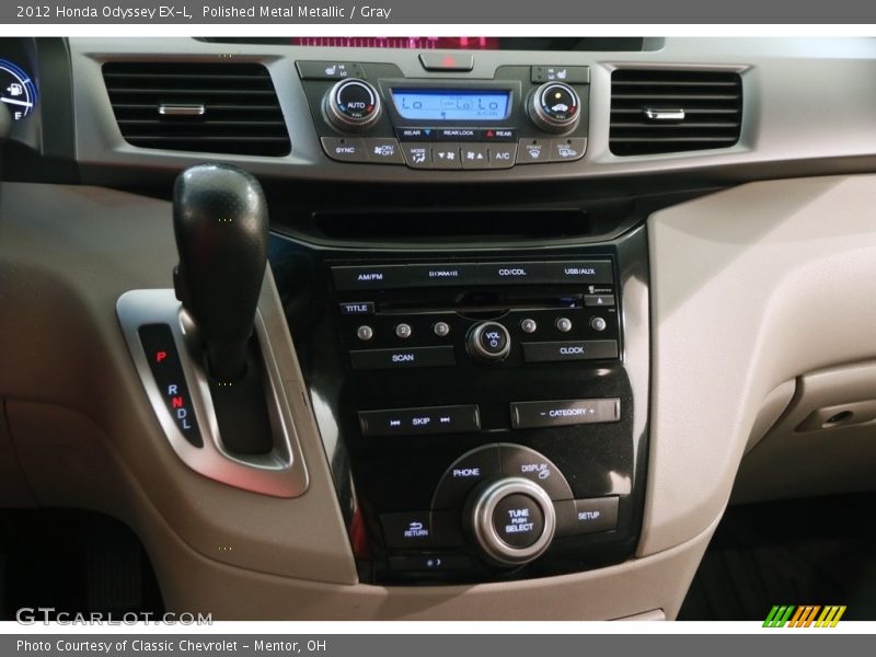 Polished Metal Metallic / Gray 2012 Honda Odyssey EX-L