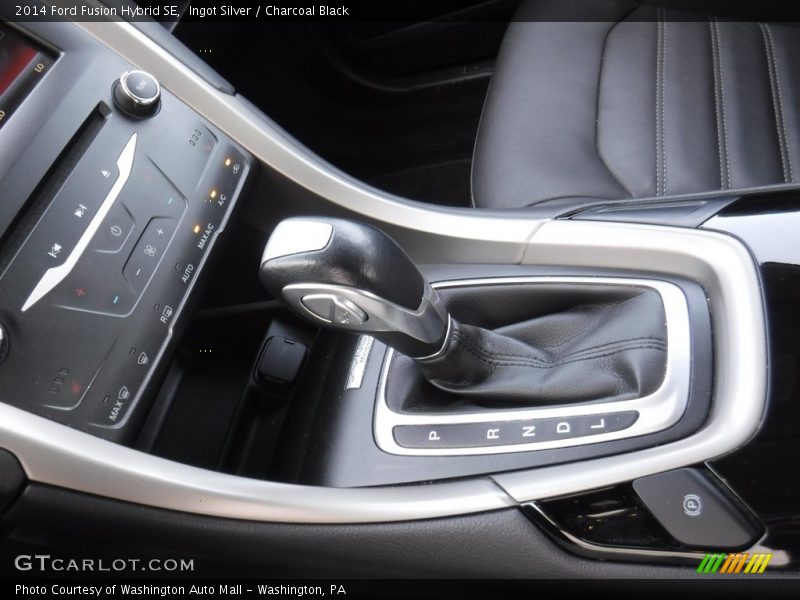 Ingot Silver / Charcoal Black 2014 Ford Fusion Hybrid SE