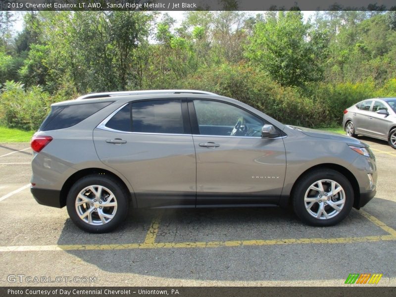 Sandy Ridge Metallic / Jet Black 2019 Chevrolet Equinox LT AWD
