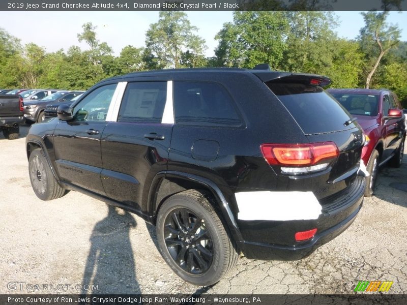 Diamond Black Crystal Pearl / Black 2019 Jeep Grand Cherokee Altitude 4x4