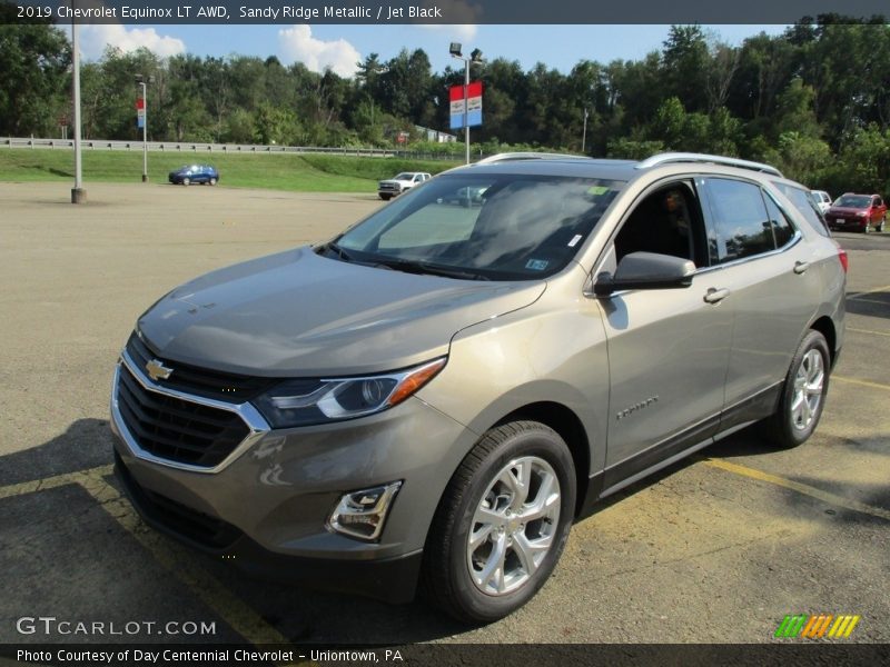 Sandy Ridge Metallic / Jet Black 2019 Chevrolet Equinox LT AWD