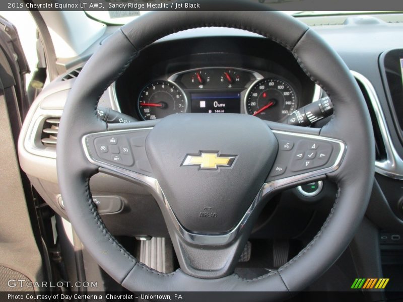 Sandy Ridge Metallic / Jet Black 2019 Chevrolet Equinox LT AWD